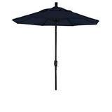 Pacific Trail Series Patio Market Umbrella in Pacifica with Aluminum Pole Aluminum Ribs Push Button Tilt Crank Lift