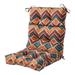 Greendale Home Fashions Surreal 44 x 22 in. Outdoor High Back Chair Cushion