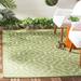 Safavieh Courtyard Alexa Geometric Indoor/Outdoor Area Rug 9 x 12 Green/Beige