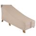 Modern Leisure Monterey Outdoor Patio Day Chaise Lounge Cover 78 L x 35.5 W x 33 H Beige