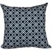 Simply Daisy 16 x 16 Rope Rigging Geometric Print Outdoor Pillow