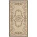 SAFAVIEH Courtyard Elena Traditional Floral Indoor/Outdoor Area Rug 2 x 3 7 Natural/Brown