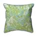 Betsy Drake HJ612 18 x 18 in. Lewis Smith Lake AL Nautical Map Large Corded Indoor & Outdoor Pillow