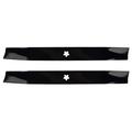 Oregon 95-048 2 Pack Lawn Mower Blades # 95-048-2PK