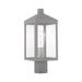 Livex Lighting - Nyack - 1 Light Outdoor Post Top Lantern in Mid Century Modern