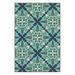 Avalon Home Mackay Floral Tile Indoor/Outdoor Area Rug