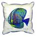 Sailfin Tang Small Indoor/Outdoor Pillow 12x12