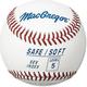 (12 Pack) MacGregor Safe/Soft Level 5 Baseballs Ages 8-12