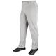 Champro Sports MVP Open Bottom Relaxed Fit Baseball Pants Adult Medium Grey