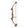Genesis Original Archery Compound Bow Adjustable Size Left Handed Orange