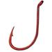Gamakatsu Octopus Hook in High Quality Carbon Steel Red Size 2/0 6-Pack