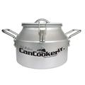 CanCooker JR 2-Gallon Companion Outdoor or In Home Stove Convection Steam Cooker for 10 People Silver