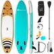 Goplus 11 Inflatable Stand Up Paddle Surfboard W/Bag Aluminum Paddle Pump