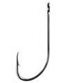 Eagle Claw 085AH-1 Plain Shank Offset Hook Nickel Size 1 10 Pack