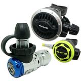 Scuba Diving Palantic AS103 DIN Adjustable Regulator & Octopus Combo