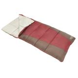 Wenzel Lakeside 40 - 50 Degree Rectangular Sleeping Bag Red 78 x 33