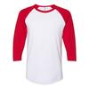 JERZEES Premium Blend Ringspun Three-Quarter Sleeve Raglan Baseball T-Shirt