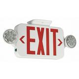 Hubbell Lighting CCR Compass CC 4-Watt Integrated LED White Combination Exit/Emergency Light with Ni-Cad Battery