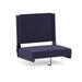 Flash Furniture Grandstand Comfort Seats by Flash - 500 lb. Rated Lightweight Stadium Chair with Handle & Ultra-Padded Seat Navy