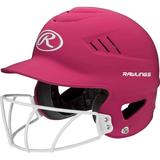 Rawlings Coolflo Highlighter Batting Helmet | Pink | Adult