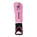 Vizari Malaga Soccer Shin Guards for Kids | Soccer Gear for Boys Girls | Protective Soccer Equipment | Adjustable Straps- Pink L size