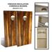 Slick Woody s Treated Oak Regulation Cornhole Board Set (Includes 8 Bags) - N/A