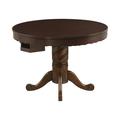 Coaster Company 3 Players Card Game Table Brown