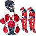 All-Star System7 Axis USA NOCSAE Adult Baseball Catcher s Package - USA