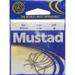 Mustad Classic Reversed Straight Eye Wide Gap Hollow Point Hook (Pack of 8) Nickel 2/0