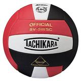 Tachikara SV5WC Red White and Black Volleyball