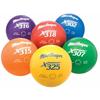 MacGregorÂ® Regulation Size Rubber Volleyball - Rainbow Pack of 6