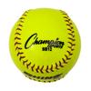 Champion Sports 12 Inch Syntex Leather Cover Softball 47 Cork Core