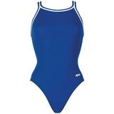 Dolfin Chloroban Team Solid Suit Womens Royal Size 34