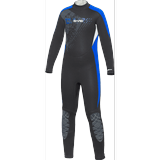 Bare 7/6mm Manta Youth Wetsuit (Blue 16 Years)