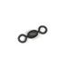 Billfisher BCBS5 Black 90 lb Fishing Barrel Swivel 15 Pack