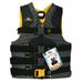 Stearns Adult Men s Infinity Series Hydroprene Life Jacket Flotation Vest Small/Medium Gold