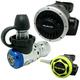 Scuba Diving Palantic AS103 DIN Regulator & Octopus Combo