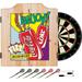 Coca Cola Dart Cabinet Set with Darts and Board Pop Art Cans