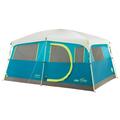 ColemanÂ® 8-Person Tenaya Lakeâ„¢ Fast Pitchâ„¢ Cabin Camping Tent with Closet Light Blue