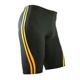 Adoretex Men s Splice Jammer Swimsuit (MJ004) - Black/Gold - 28