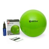 Body Sport Slow Release 55cm Exercise Ball with Pump Gym Equipment for Home or Office Stability Fitness Ball