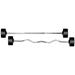 York Barbell 26150 Rubber Fixed Pro Straight Barbell - 70 lbs