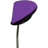 Stealth Golf Club Headcover for Oversized Mallet / 2 Ball Putter (Grape)
