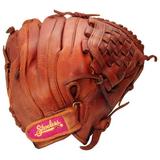 Shoeless Jane Fast Pitch Softball Basket Weave Web Brown Glove 12 RH