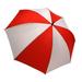 ProActive Sports 62-Inch Ultra-Lite Golf Umbrella (Red/White)