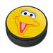 Sesame Street Big Bird Face Ice Hockey Puck