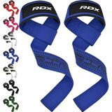 RDX Weight Lifting Straps Deadlifting Powerlifting 60CM Anti Slip Hand Bar Grip 5MM Neoprene Wrist Support Bodybuilding Workout Heavy Duty Weightlifting Soft Cotton Strength Training Gym Fitness