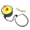 Scuba Dive 100FT Finger Reel Spool w/ Spin/Lock Latch and Lanyard