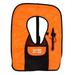 Scuba Choice Adult Orange Snorkel Vest With Front Pocket & Whistle Large
