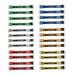 Cyalume SnapLight 6 Industrial Grade Light Sticks Glow Sticks Multi-Color 24 Pack (Green White Red Orange Yellow Blue)